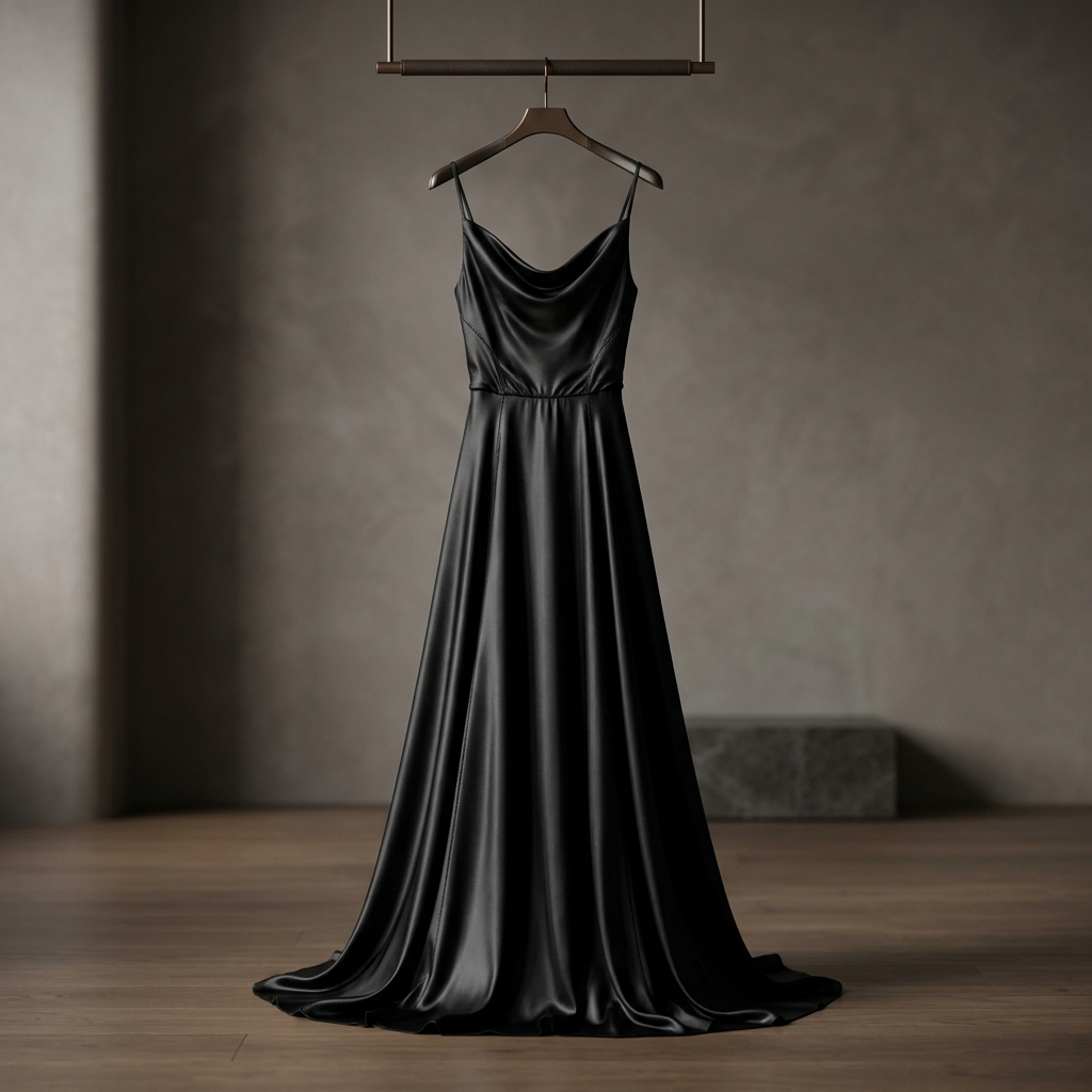 Silk Evening Gown